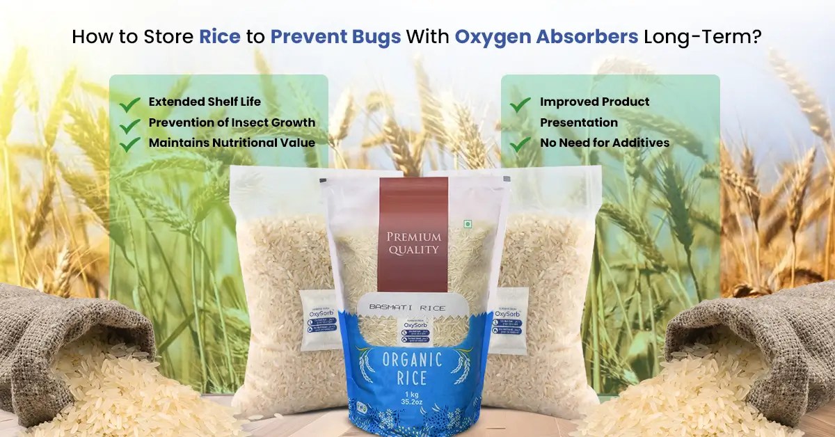 Oxygen Absorber Packets Oxygen Scavenger for Food Storage